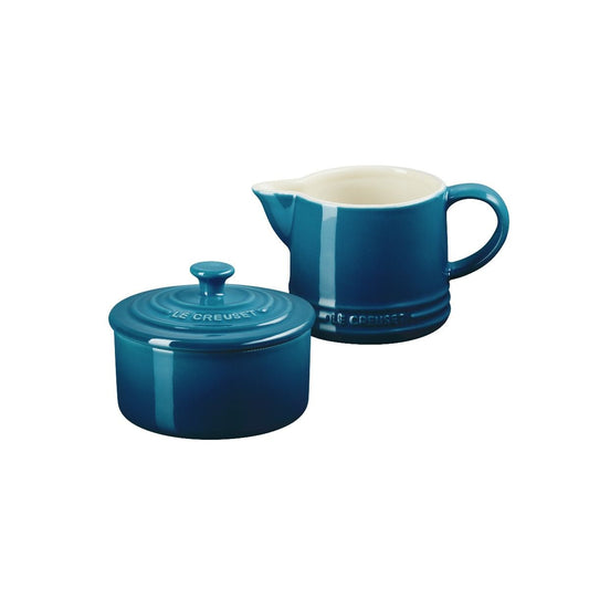  Le Creuset Signature Cream & Sugar Set | Deep Teal