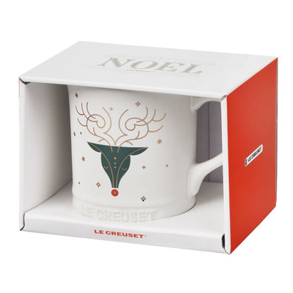  Le Creuset 14oz Mug | Noel (Reindeer Face)