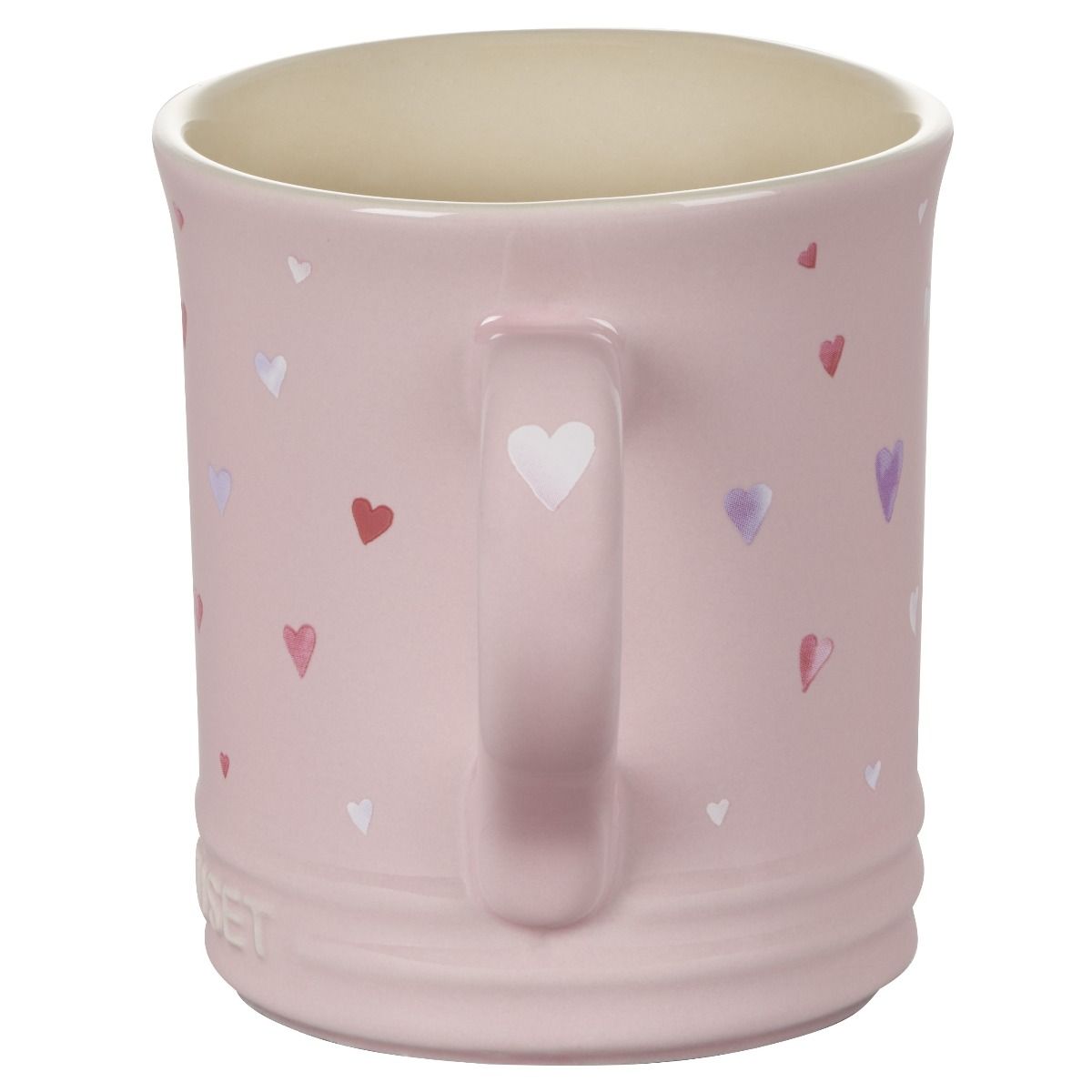 Le Creuset L'Amour Collection 14oz Mug With Heart Applique | Chiffon Pink