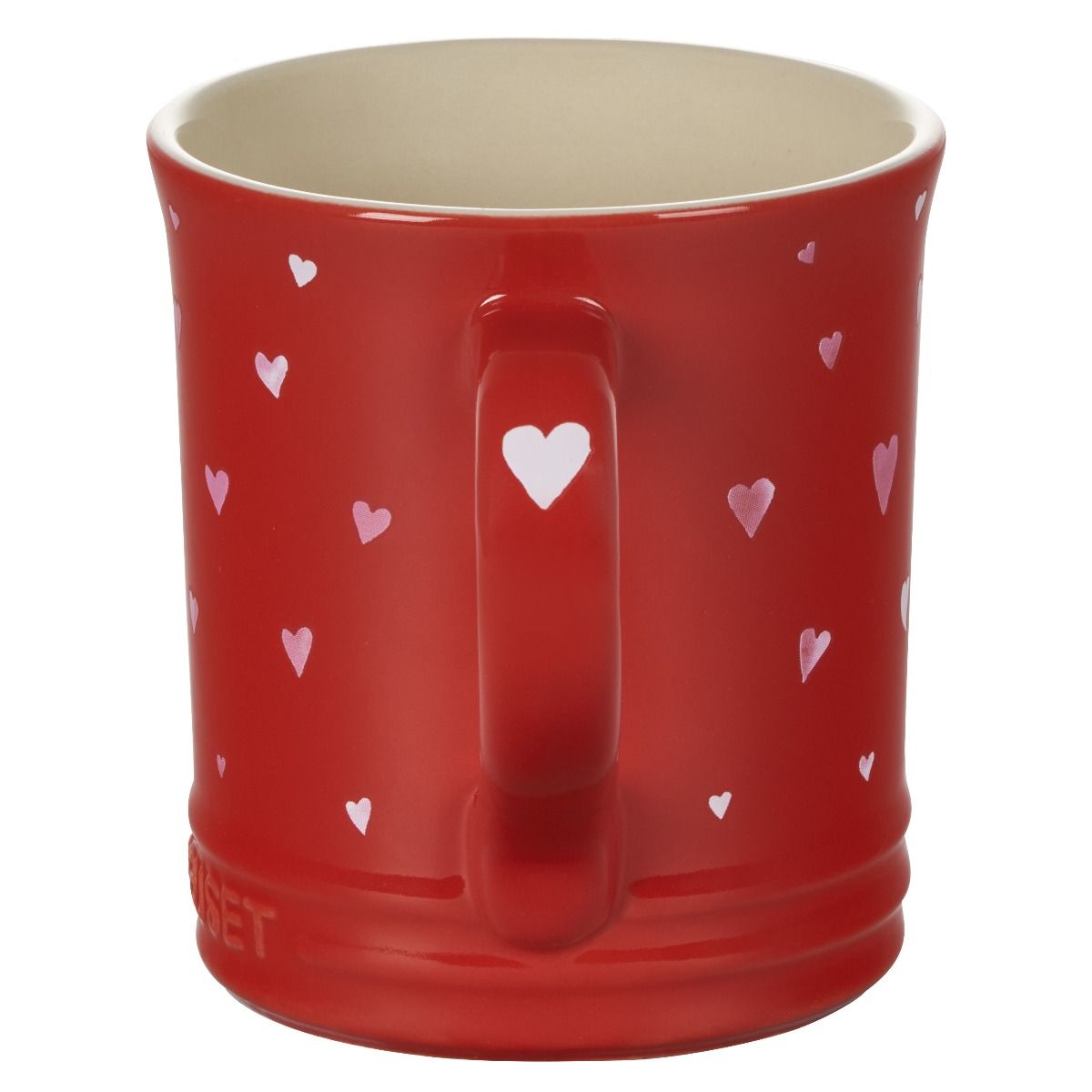  Le Creuset L'Amour Collection 14oz Mug With Heart Applique | Cerise