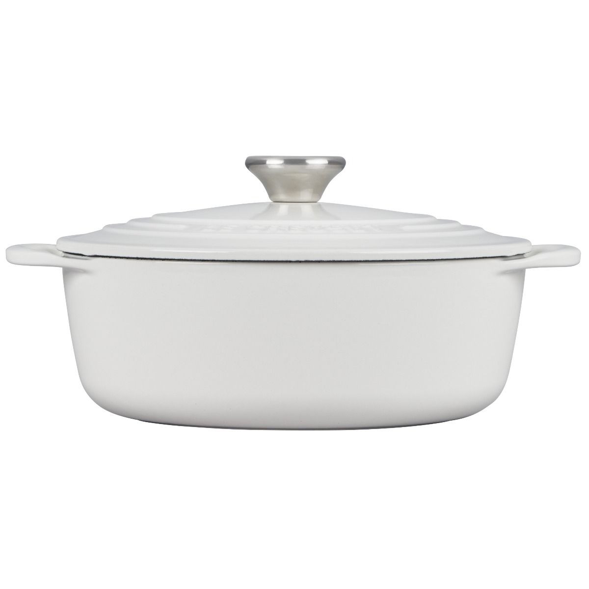  Le Creuset 2.75 Qt. Shallow Round Dutch Oven | White