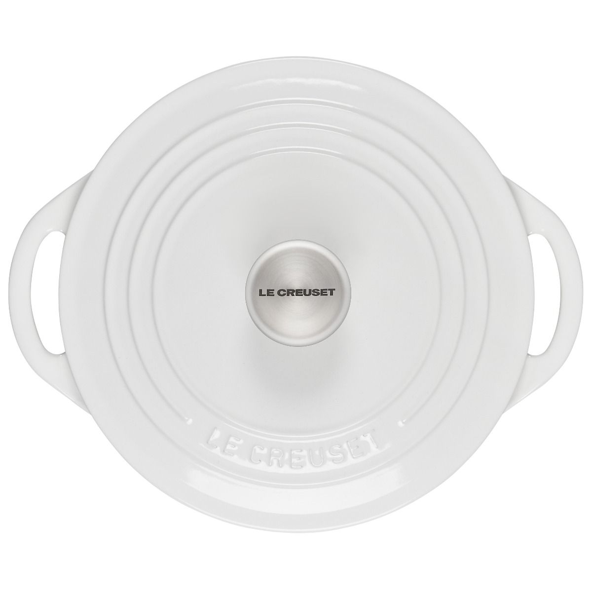  Le Creuset 2.75 Qt. Shallow Round Dutch Oven | White