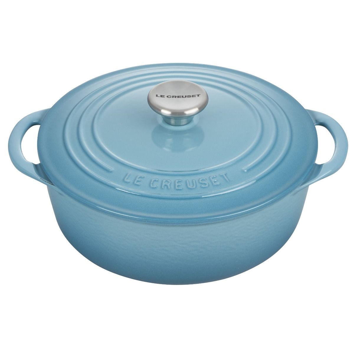  Le Creuset 2.75 Qt. Shallow Round Dutch Oven | Caribbean