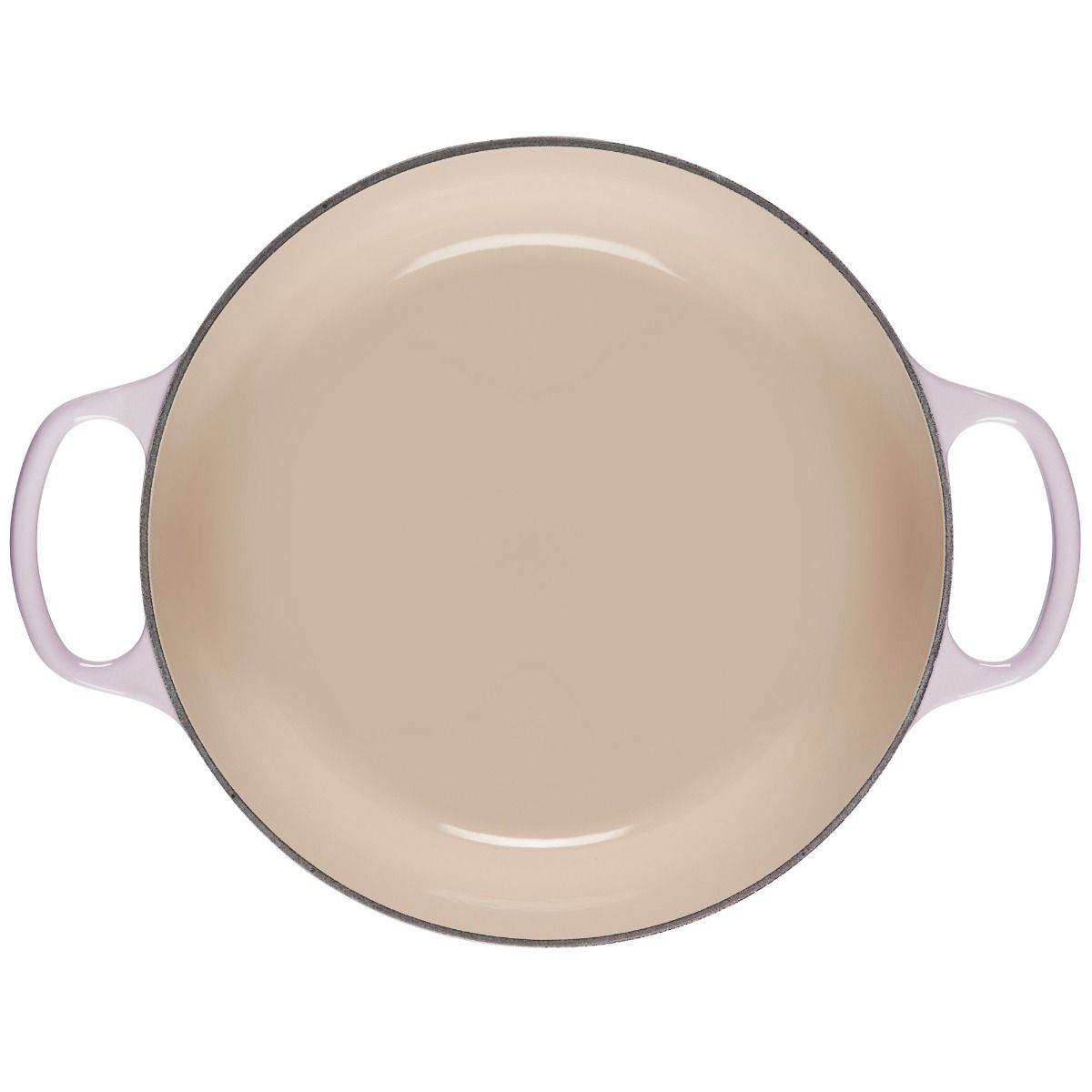  Le Creuset 5.5 Qt. Round Signature Cast Iron Dutch Oven With Stainless Steel Knob | Shallot