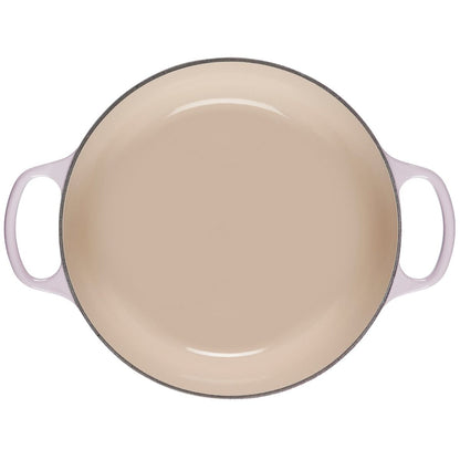  Le Creuset 5.5 Qt. Round Signature Cast Iron Dutch Oven With Stainless Steel Knob | Shallot