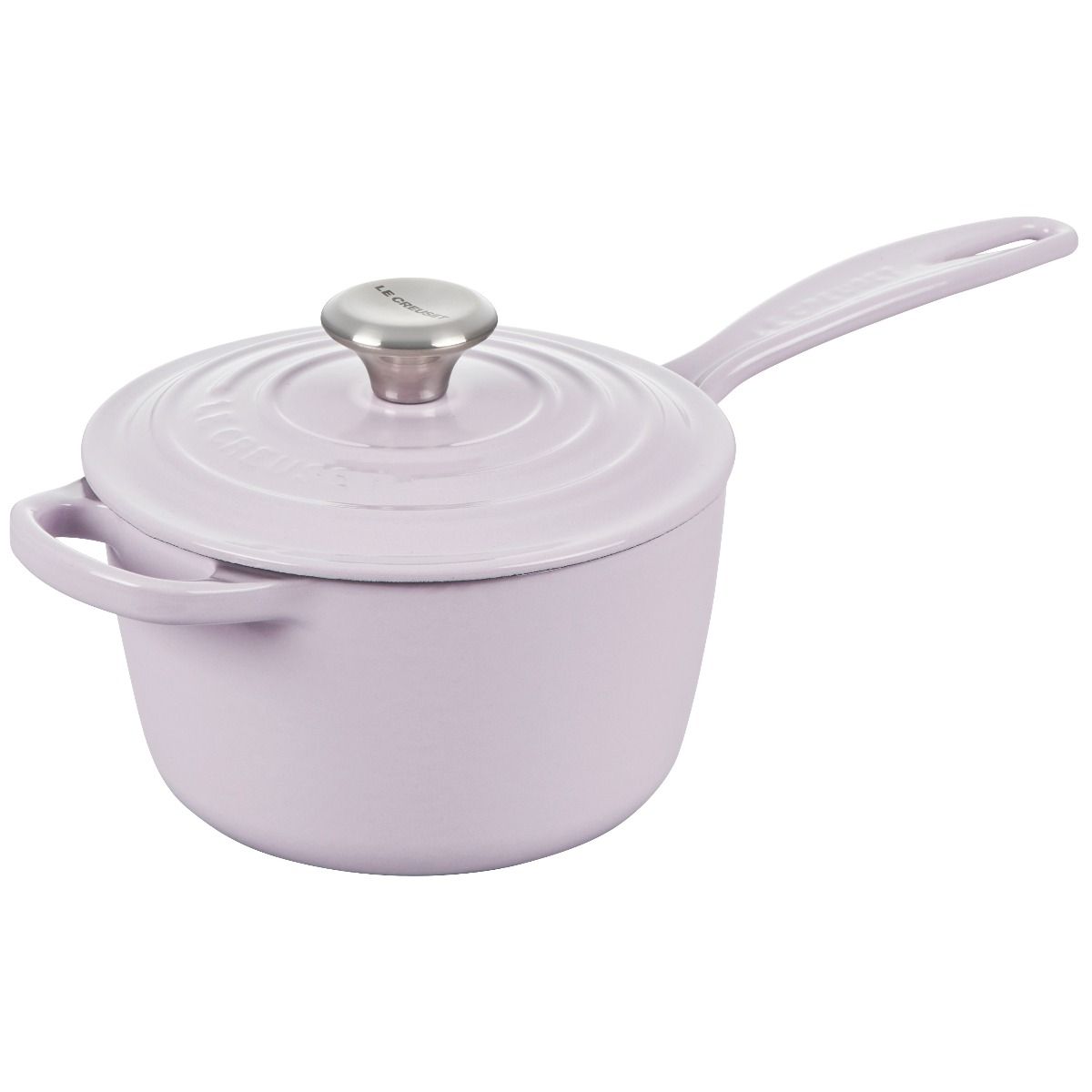  Le Creuset 1.75 Qt. Signature Enameled Cast Iron Saucepan With Stainless Steel Knob | Shallot