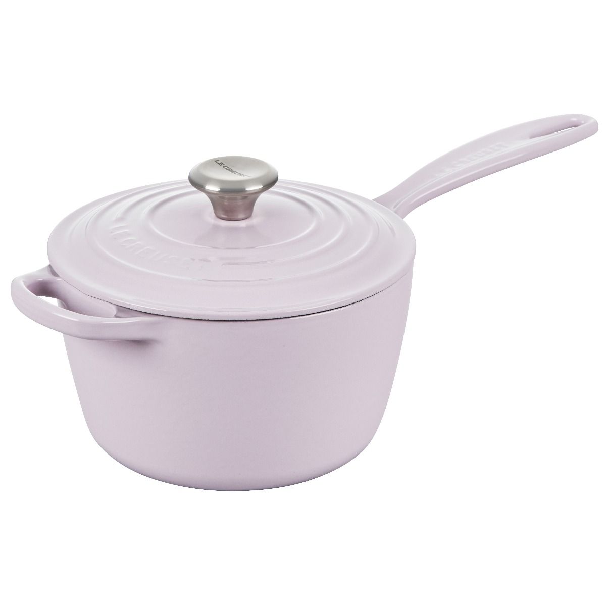  Le Creuset 2.25 Qt. Signature Enameled Cast Iron Saucepan With Stainless Steel Knob | Shallot