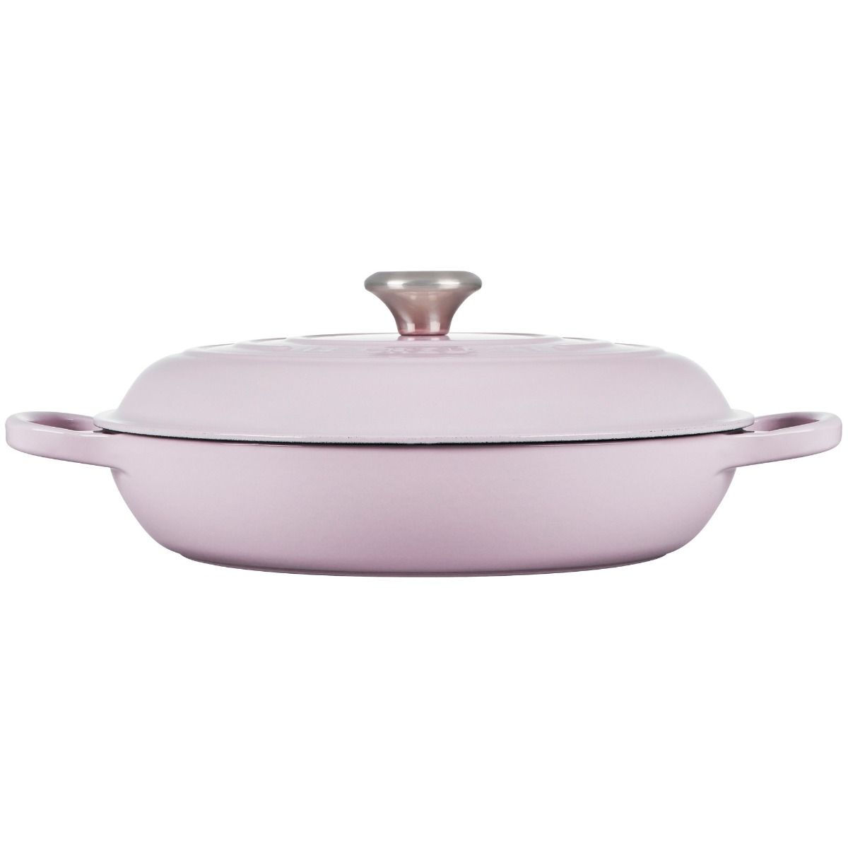  Le Creuset 3.5 Qt. Signature Enameled Cast Iron Braiser With Stainless Steel Knob | Shallot