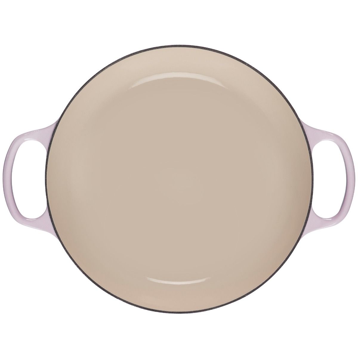  Le Creuset 3.5 Qt. Signature Enameled Cast Iron Braiser With Stainless Steel Knob | Shallot
