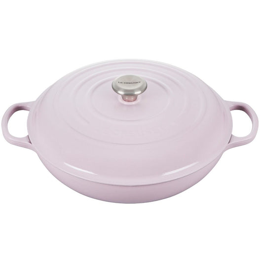  Le Creuset 5 Qt. Signature Enameled Cast Iron Braiser With Stainless Steel Knob | Shallot
