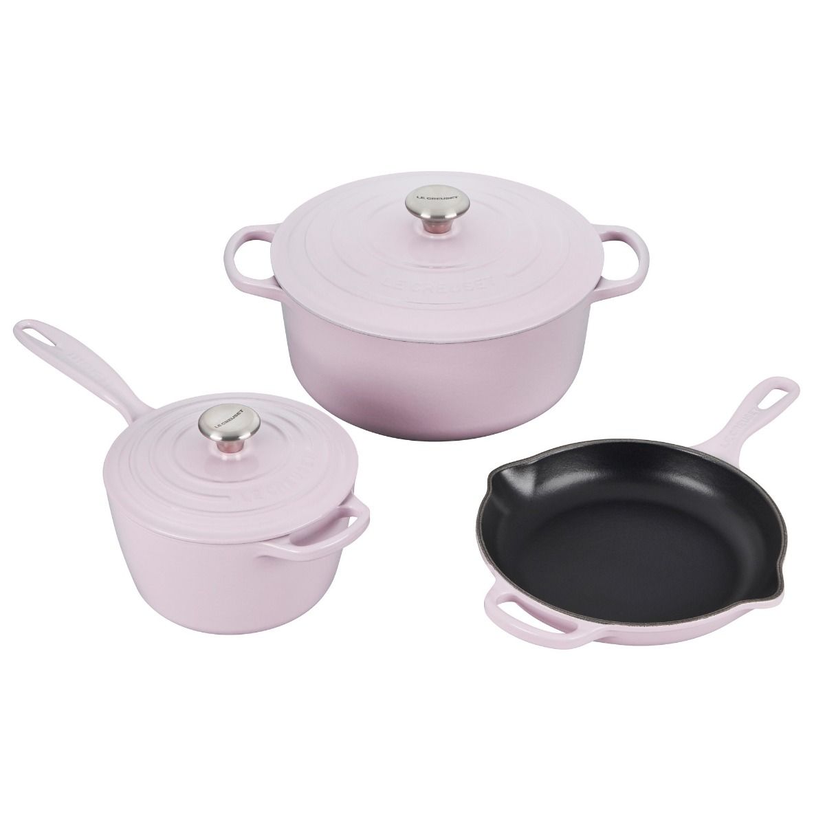  Le Creuset 5-Piece Signature Cookware Set | Shallot