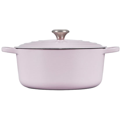  Le Creuset 7.25 Qt. Round Signature Dutch Oven With Stainless Steel Knob | Shallot