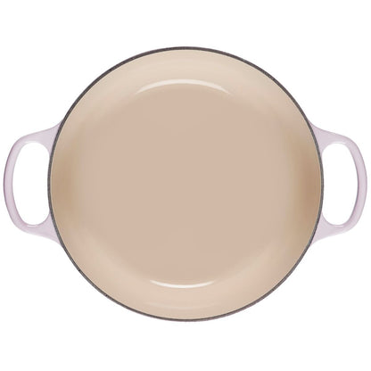  Le Creuset 7.25 Qt. Round Signature Dutch Oven With Stainless Steel Knob | Shallot