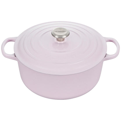  Le Creuset 7.25 Qt. Round Signature Dutch Oven With Stainless Steel Knob | Shallot