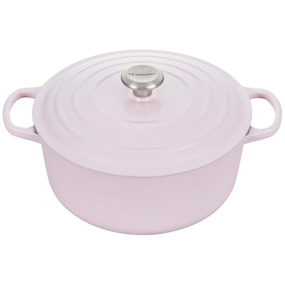  Le Creuset 5.5 Qt. Round Signature Cast Iron Dutch Oven With Stainless Steel Knob | Shallot