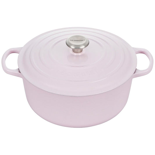  Le Creuset 5.5 Qt. Round Signature Cast Iron Dutch Oven With Stainless Steel Knob | Shallot