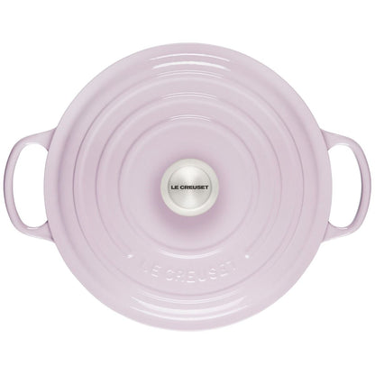  Le Creuset 5.5 Qt. Round Signature Cast Iron Dutch Oven With Stainless Steel Knob | Shallot
