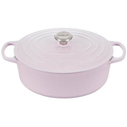  Le Creuset 6.75 Qt. Oval Signature Dutch Oven With Stainless Steel Knob | Shallot