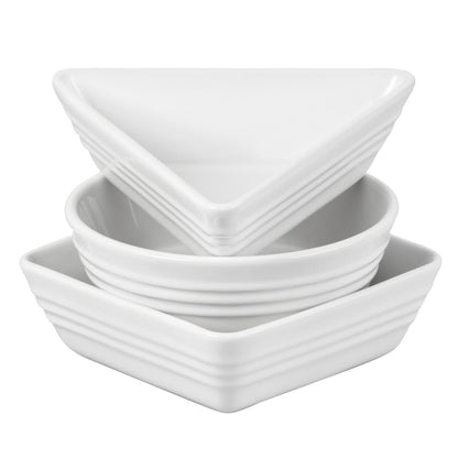  Le Creuset Set Of 3 Tapas Dishes | White