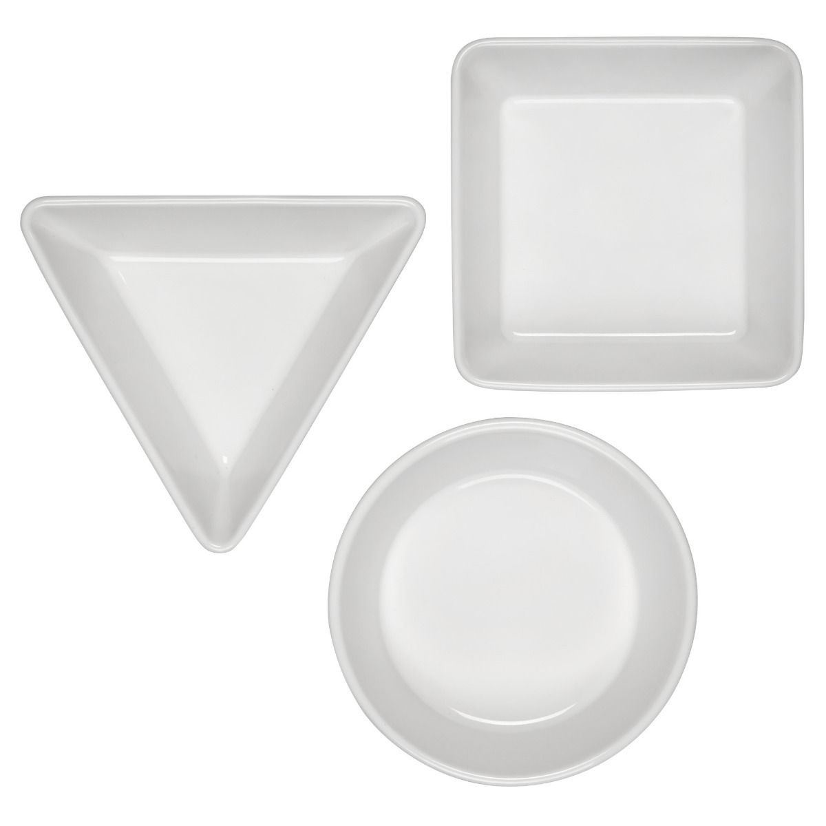  Le Creuset Set Of 3 Tapas Dishes | White