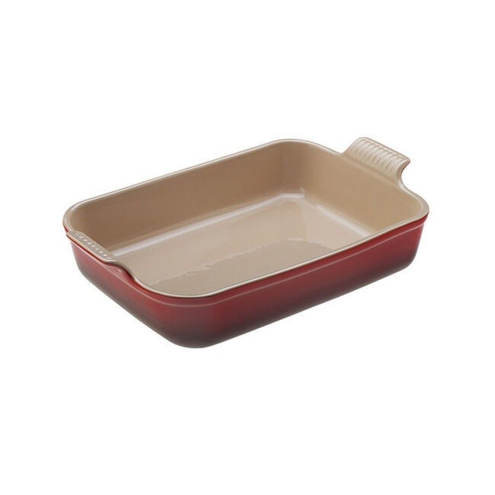  Le Creuset 2.5 Qt. Rectangular Heritage Baking Dish | Cerise/Cherry Red