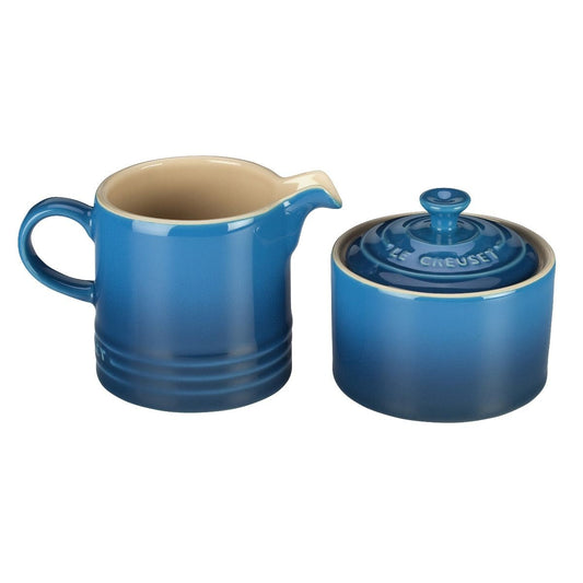  Le Creuset Cream & Sugar Set | Marseille Blue