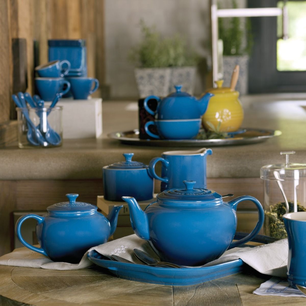  Le Creuset Cream & Sugar Set | Marseille Blue