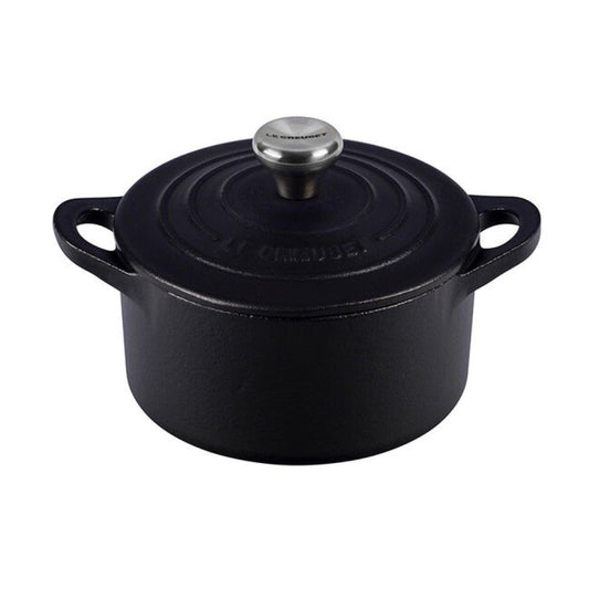  Le Creuset 10.5oz Mini Cocotte With Stainless Steel Knob | Licorice