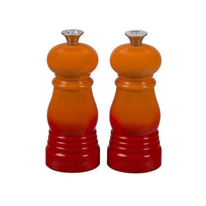  Le Creuset Petite Salt & Pepper Mill Set | Flame Orange