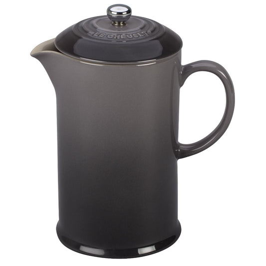  Le Creuset 34oz Stoneware Ceramic French Press | Oyster Grey