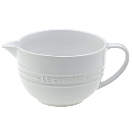  Le Creuset 2 Qt. Stoneware Batter Bowl | White