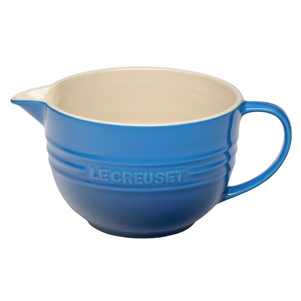  Le Creuset 2 Qt. Stoneware Batter Bowl | Marseille Blue