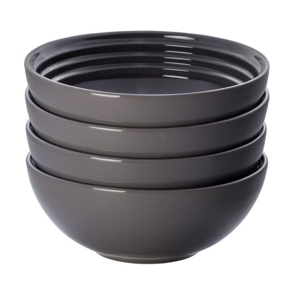  Le Creuset 22oz Soup Bowls - Set Of 4 | Oyster Grey