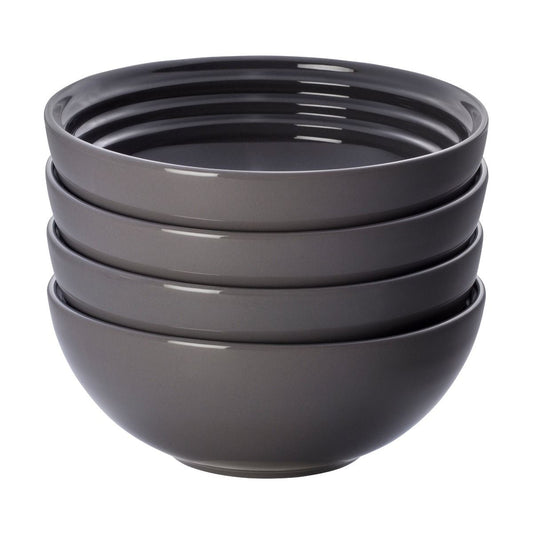  Le Creuset 22oz Soup Bowls - Set Of 4 | Oyster Grey