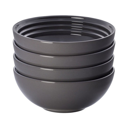  Le Creuset Vancouver 22oz Soup Bowls - Set Of 4 | Oyster Grey