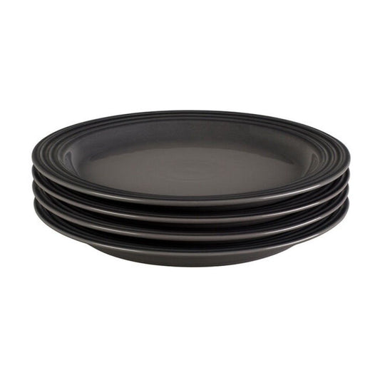  Le Creuset 10.5" Dinner Plates - Set Of 4 | Oyster Grey