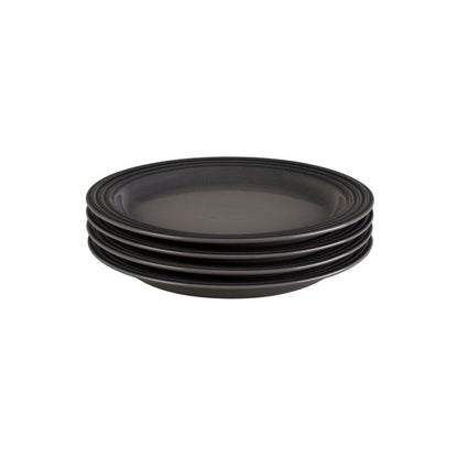  Le Creuset Vancouver 10.5" Dinner Plates - Set Of 4 | Oyster Grey
