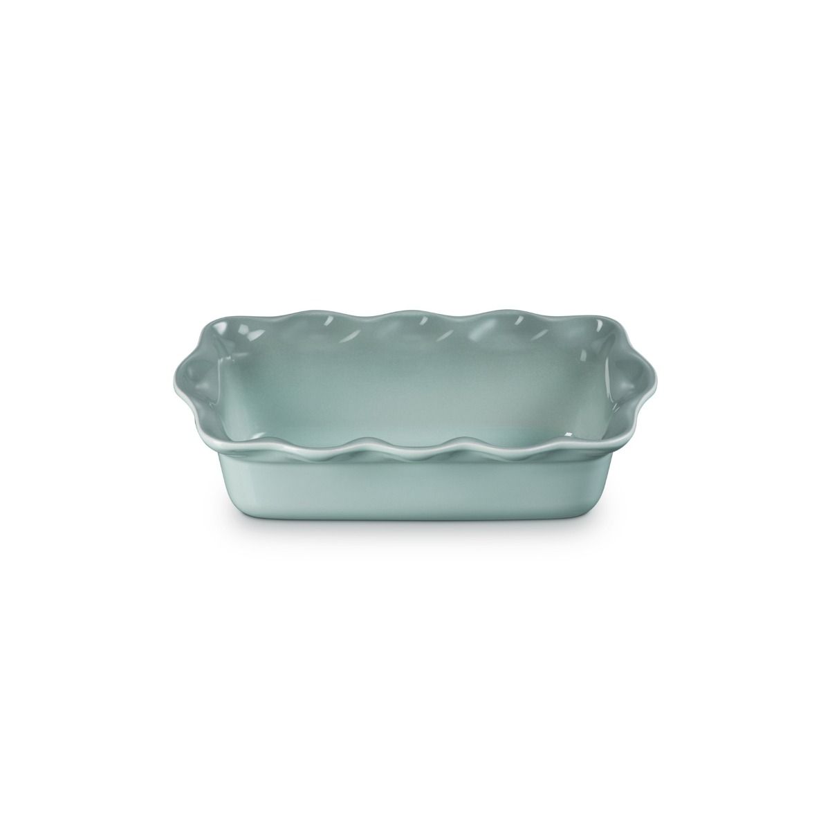  Le Creuset Heritage 9" Fluted Loaf Pan | Sea Salt