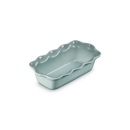  Le Creuset Heritage 9" Fluted Loaf Pan | Sea Salt