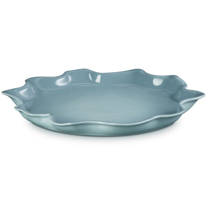  Le Creuset Iris Collection 14" Serving Platter | Sea Salt