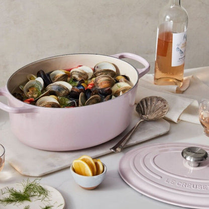  Le Creuset 6.75 Qt. Oval Signature Dutch Oven With Stainless Steel Knob | Shallot