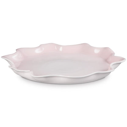  Le Creuset Iris Collection 14" Serving Platter | Shell Pink