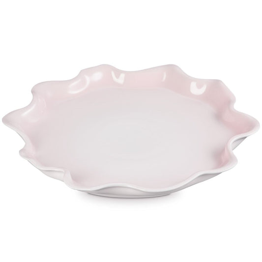  Le Creuset Iris Collection 14" Serving Platter | Shell Pink