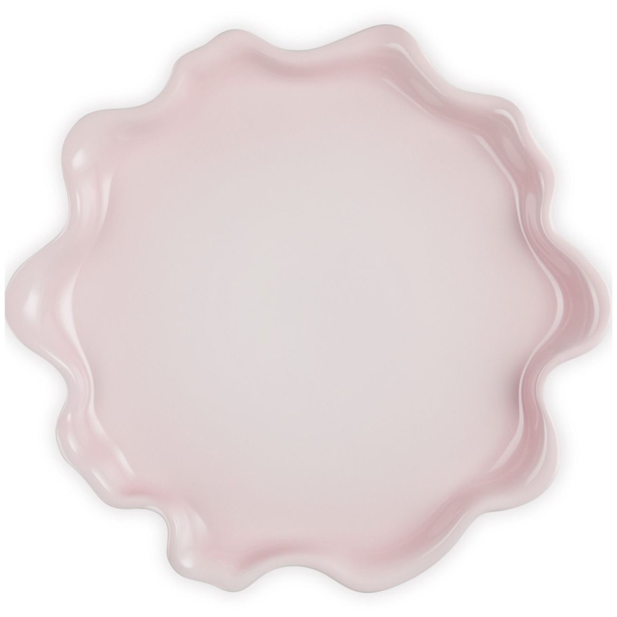  Le Creuset Iris Collection 14" Serving Platter | Shell Pink