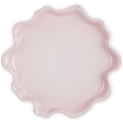  Le Creuset Iris Collection 14" Serving Platter | Shell Pink