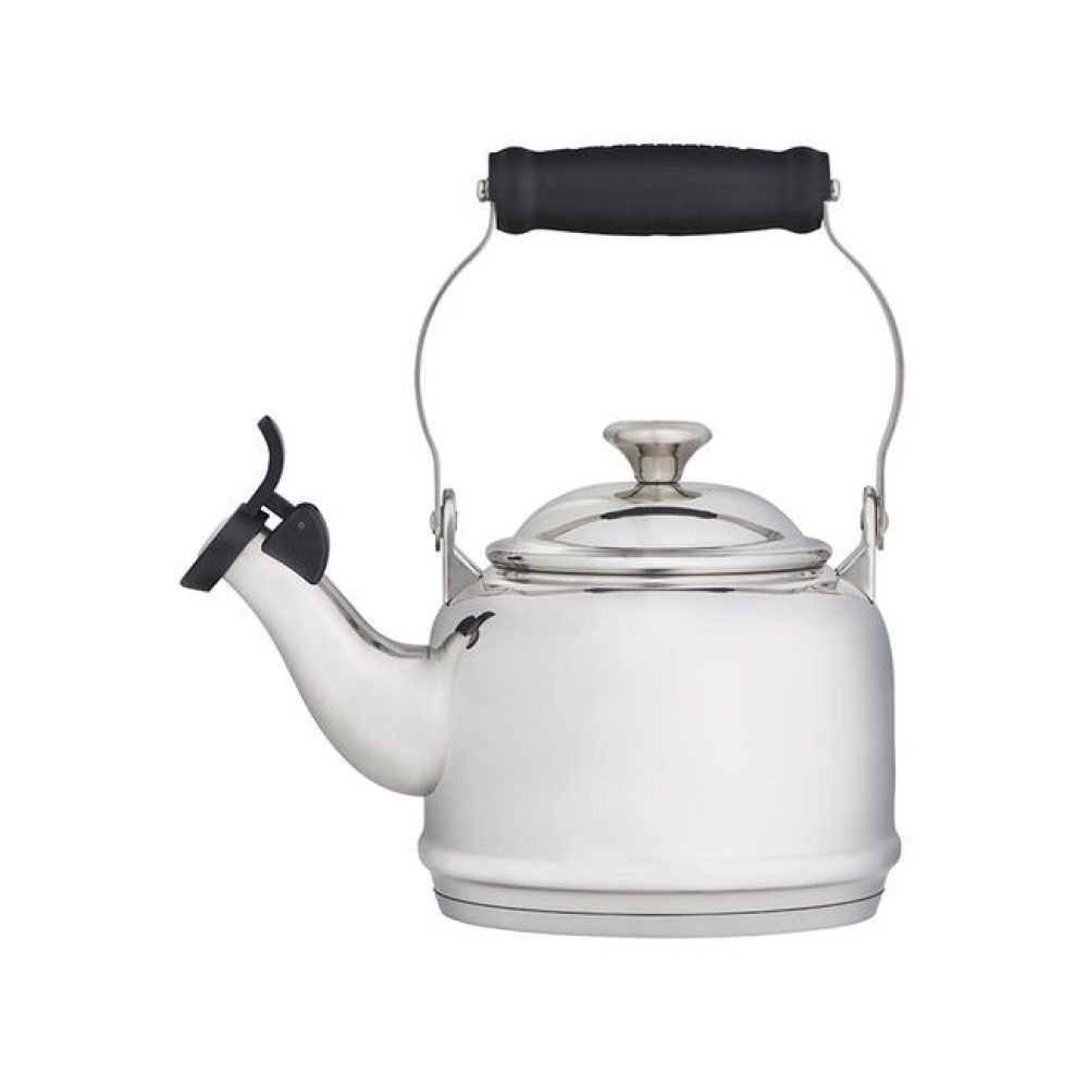  Le Creuset 1.25 Qt. Demi Kettle Tea Pot With Stainless Steel Knob | Stainless Steel