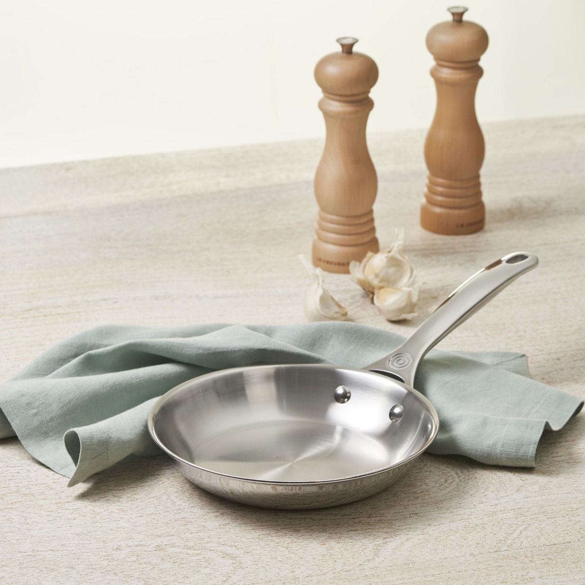  Le Creuset 8" Tri-Ply Frying Pan | Stainless Steel