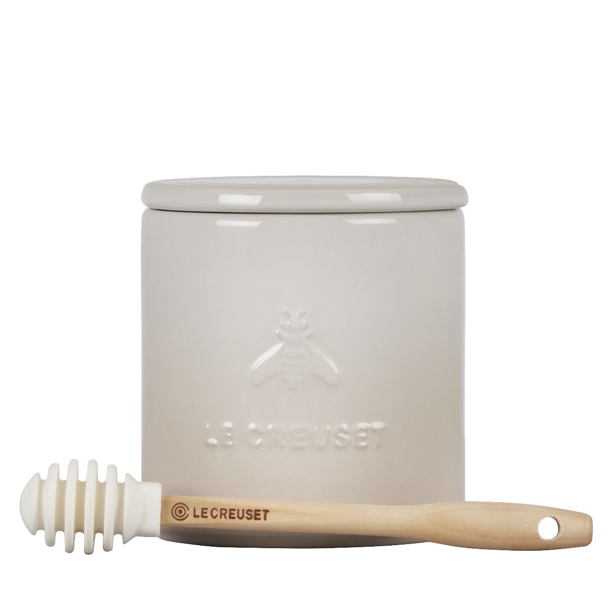  Le Creuset Signature Honey Pot With Dipper | Meringue