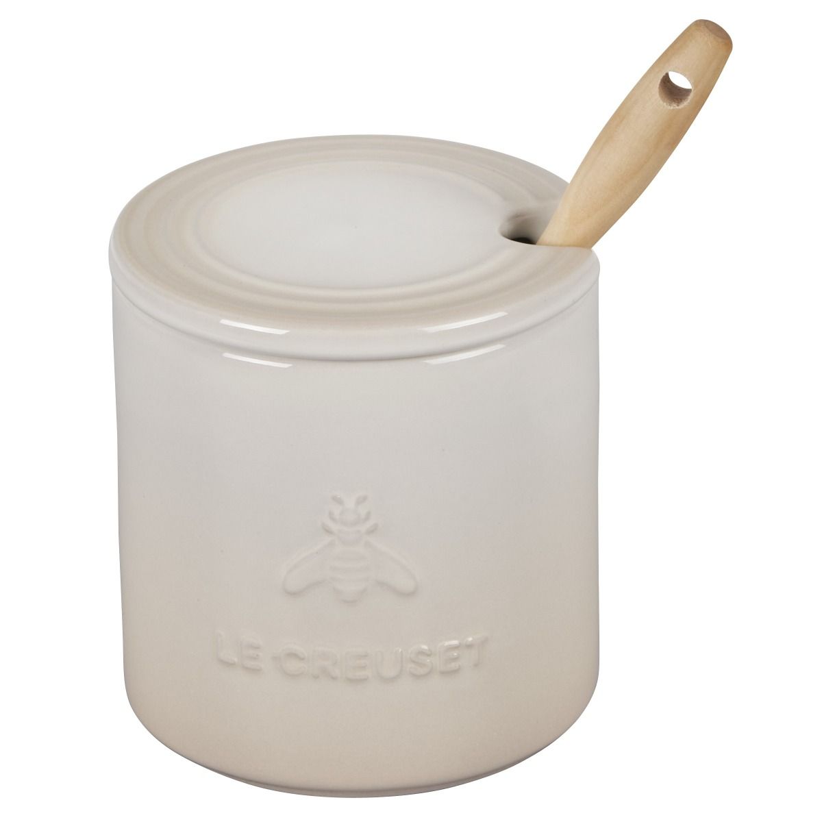  Le Creuset Signature Honey Pot With Dipper | Meringue
