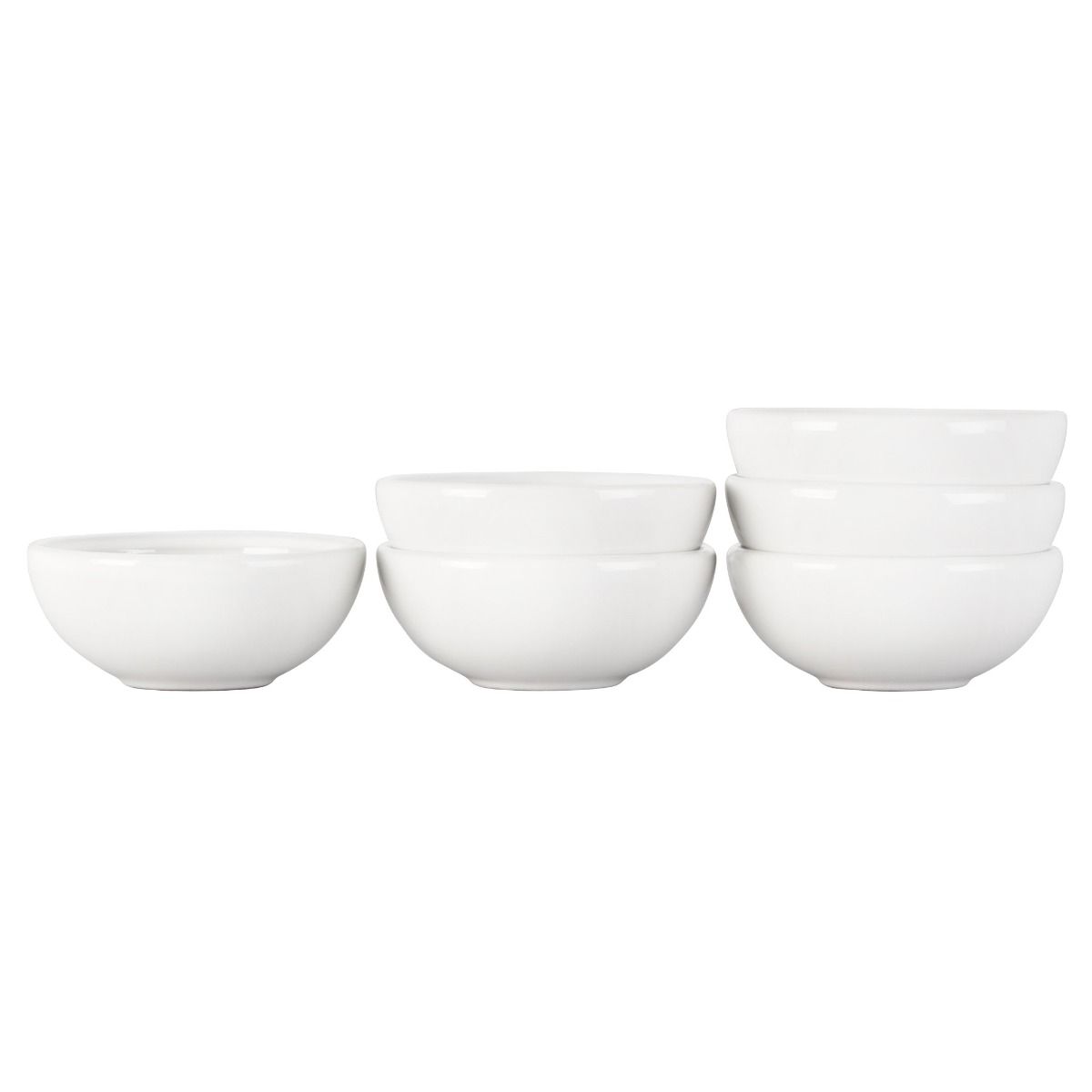  Le Creuset 2oz Pinch Bowls - Set Of 6 | White